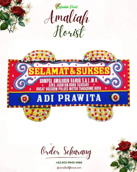 Papan Bunga Ucapan Selamat KEPULAUAN YAPEN